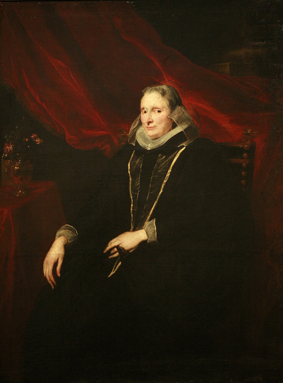 Anthony van Dyck Luigia Cattaneo-Gentile, Genoa - Canvas Print