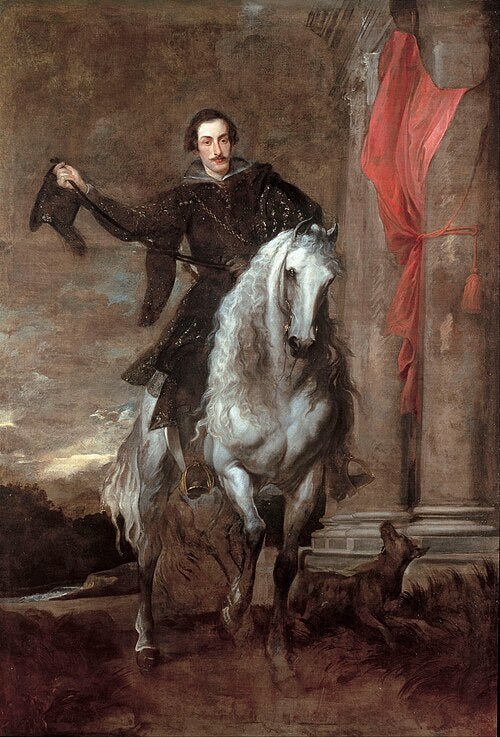 Anthony van Dyck Anton Giulio Brignole-Sale, Genoa - Canvas Print