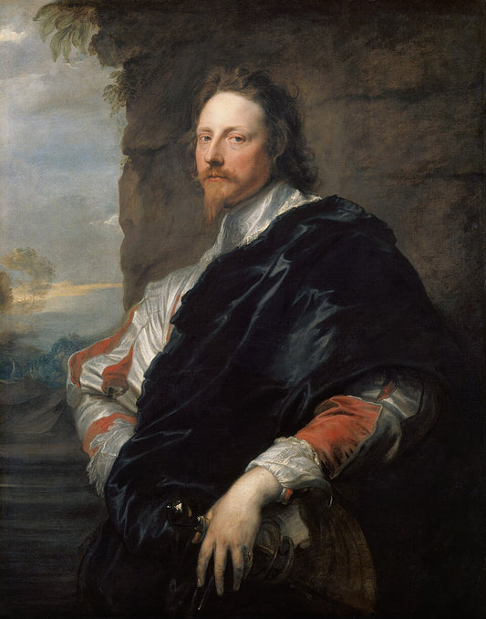 Anthony van Dyck Nicholas Lanier - Canvas Print