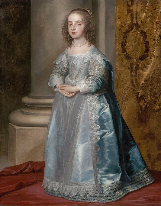 Anthony van Dyck Princess Mary, Daughter of Charles I - Canvas Print