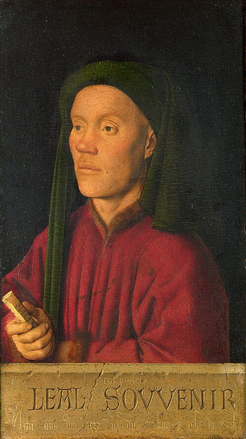Jan van Eyck Leal Souvenir - Canvas Print