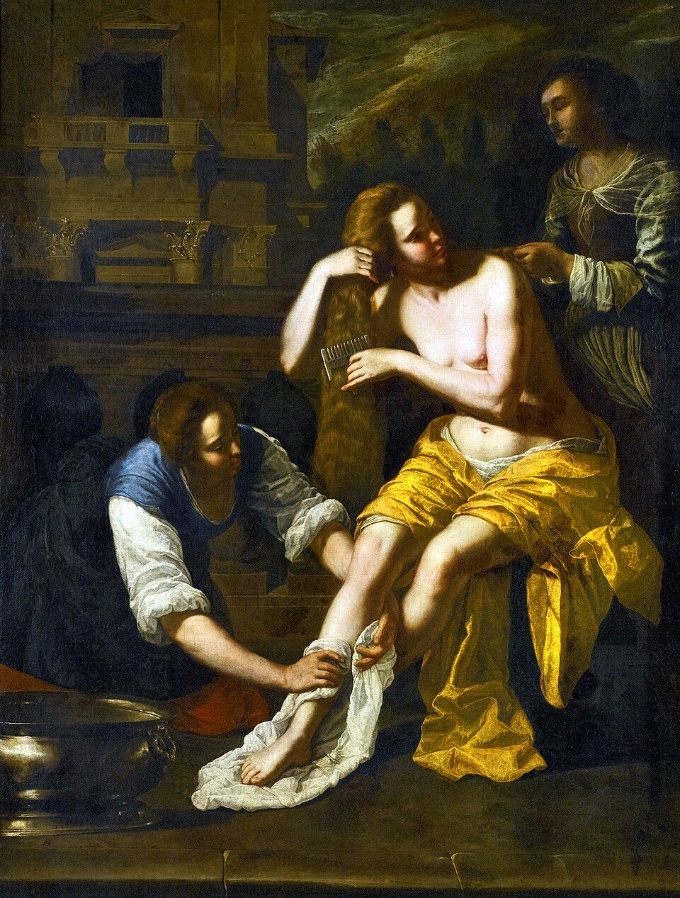 Artemisia Gentileschi Bathsheba - Canvas Print