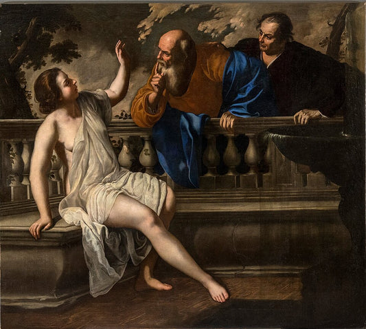 Artemisia Gentileschi  Susanna and the Elders IV - Canvas Print