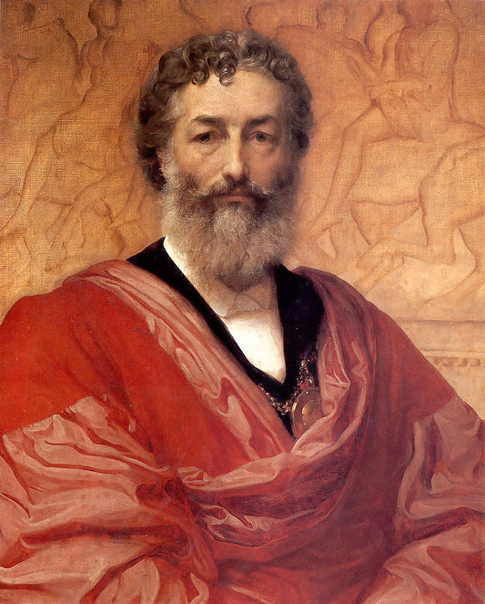 Frederic Leighton Self-Portrait - Canvas Print