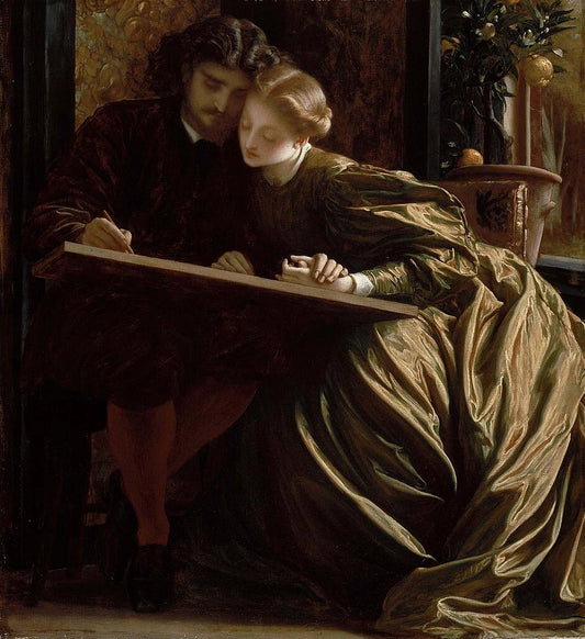 Frederic Leighton The Painter's Honeymoon - Canvas Print