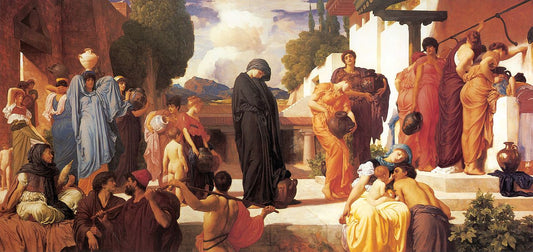 Frederic Leighton Captive Andromache - Canvas Print