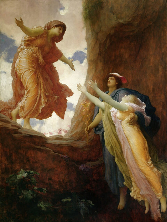 Frederic Leighton The Return of Persephone - Canvas Print