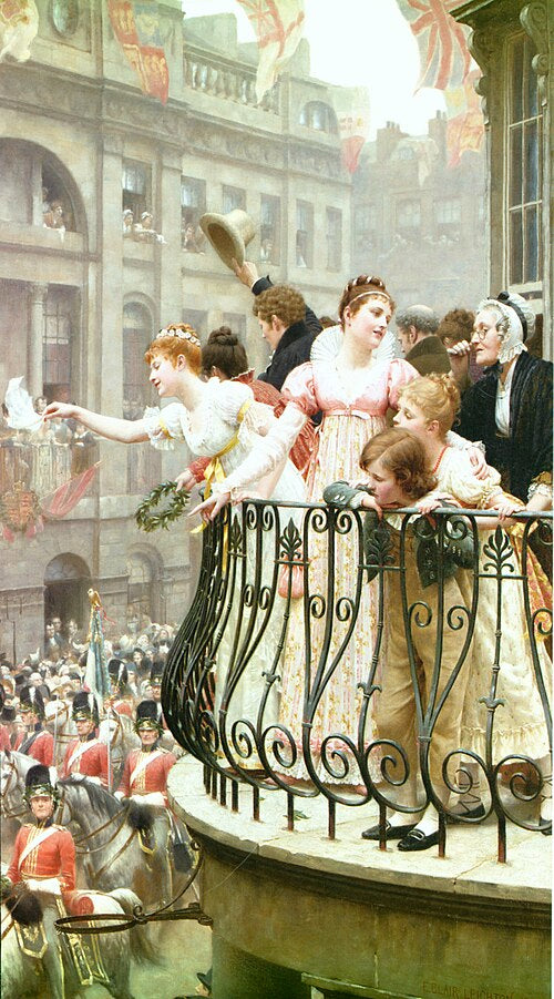 Edmund Blair Leighton In 1816 - Canvas Print