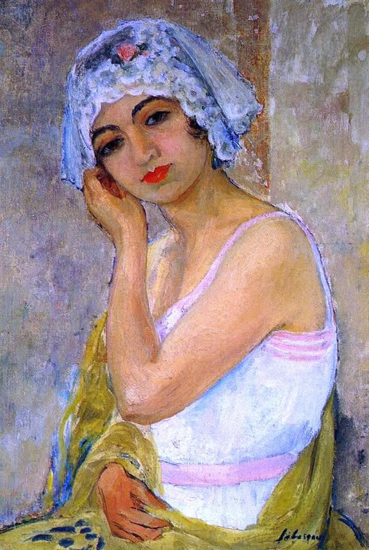  Henri Lebasque Young woman - Canvas Print