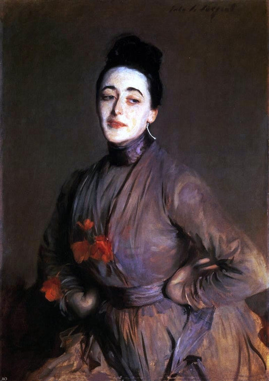  John Singer Sargent Flora Priestley - Canvas Print