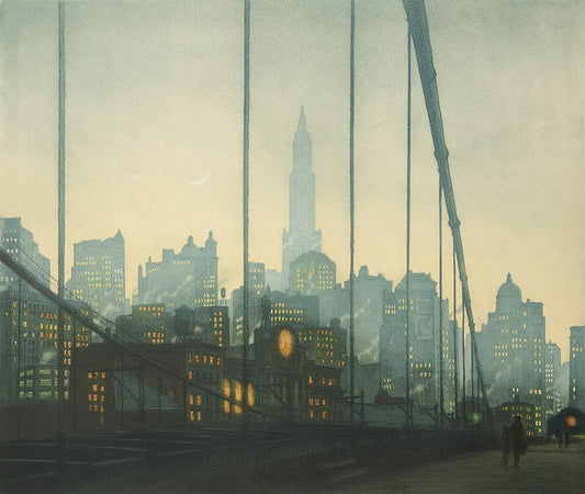 Tavik Frantisek Simon New York - Canvas Print