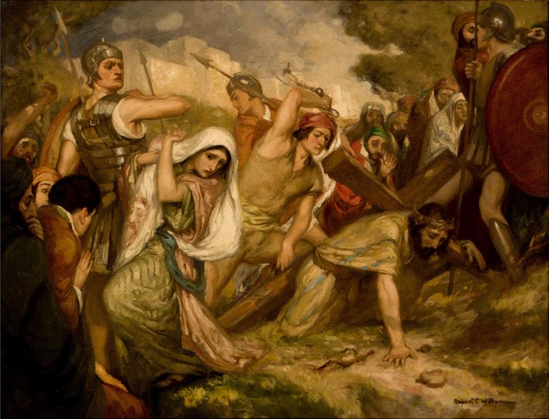 Rupert Bunny Saint Veronica - Canvas Print