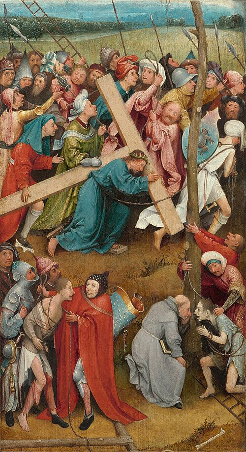 Hieronymus Bosch Christ Carrying the Cross - Canvas Print