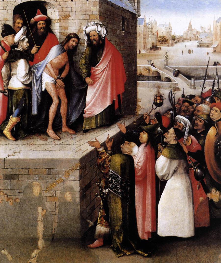 Hieronymus Bosch Ecce Homo - Canvas Print
