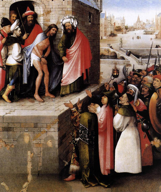 Hieronymus Bosch Ecce Homo - Canvas Print