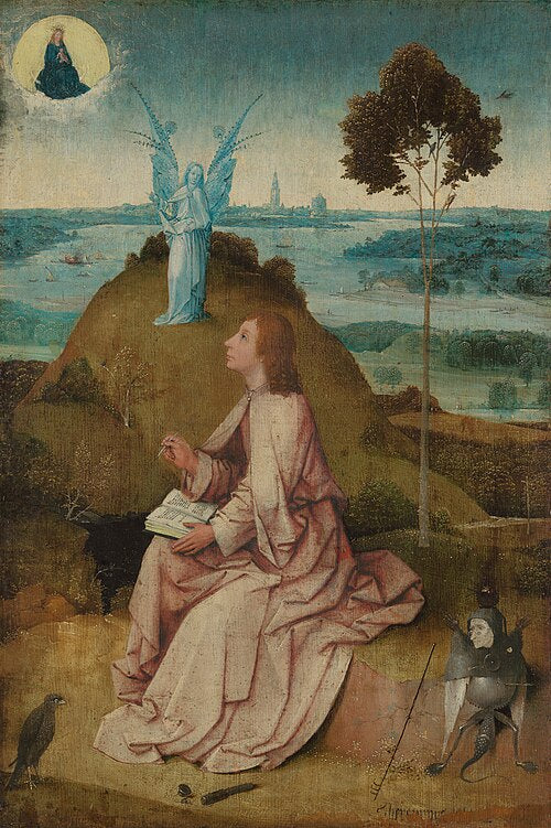Hieronymus Bosch St. John the Evangelist on Patmos - Canvas Print