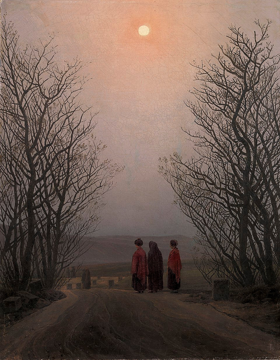 Caspar David Friedrich Easter Morning - Canvas Print