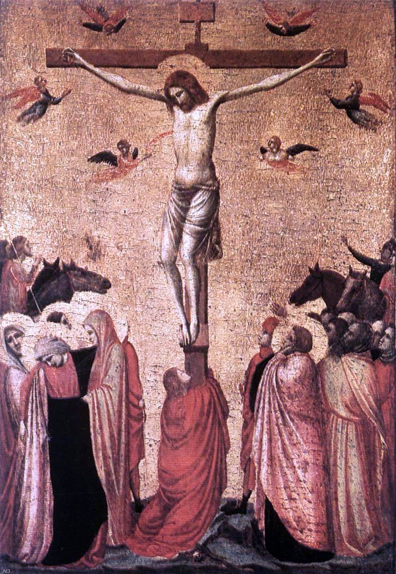  Giotto Di Bondone Crucifixion - Canvas Print