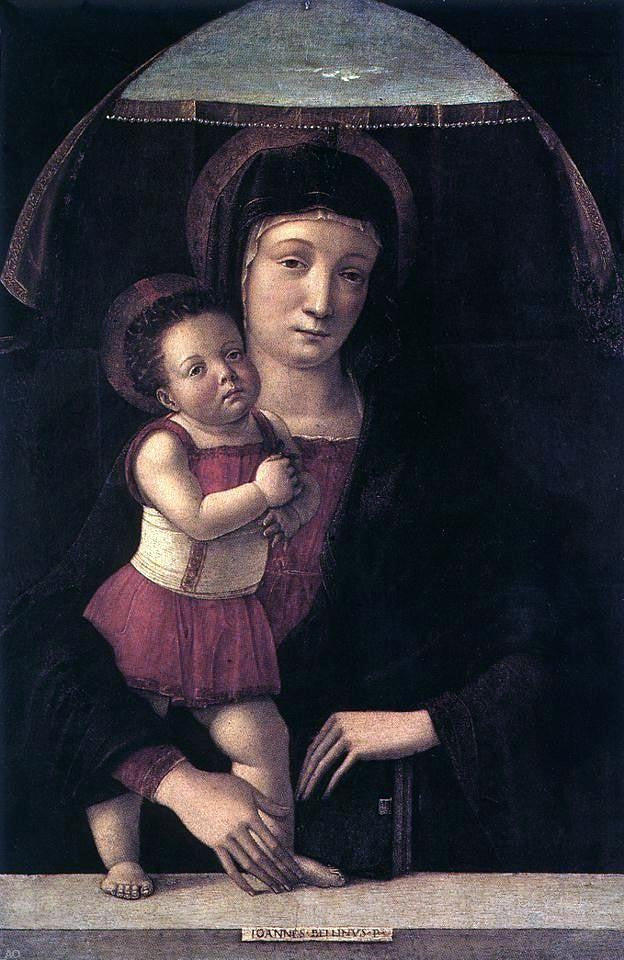  Giovanni Bellini Madonna with Child - Canvas Print