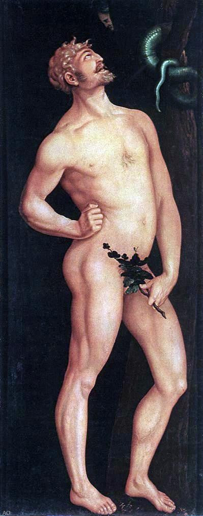  Hans Baldung Adam - Canvas Print