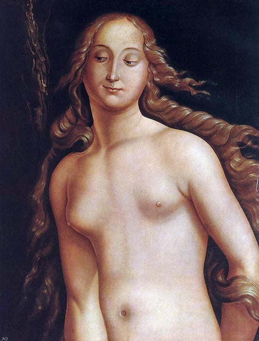  Hans Baldung Eve (detail) - Canvas Print