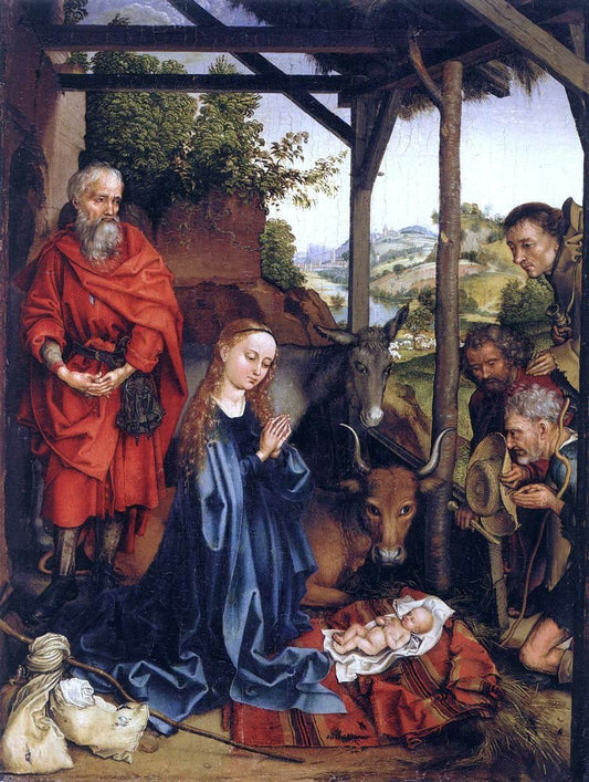  Martin Schongauer Nativity - Canvas Print