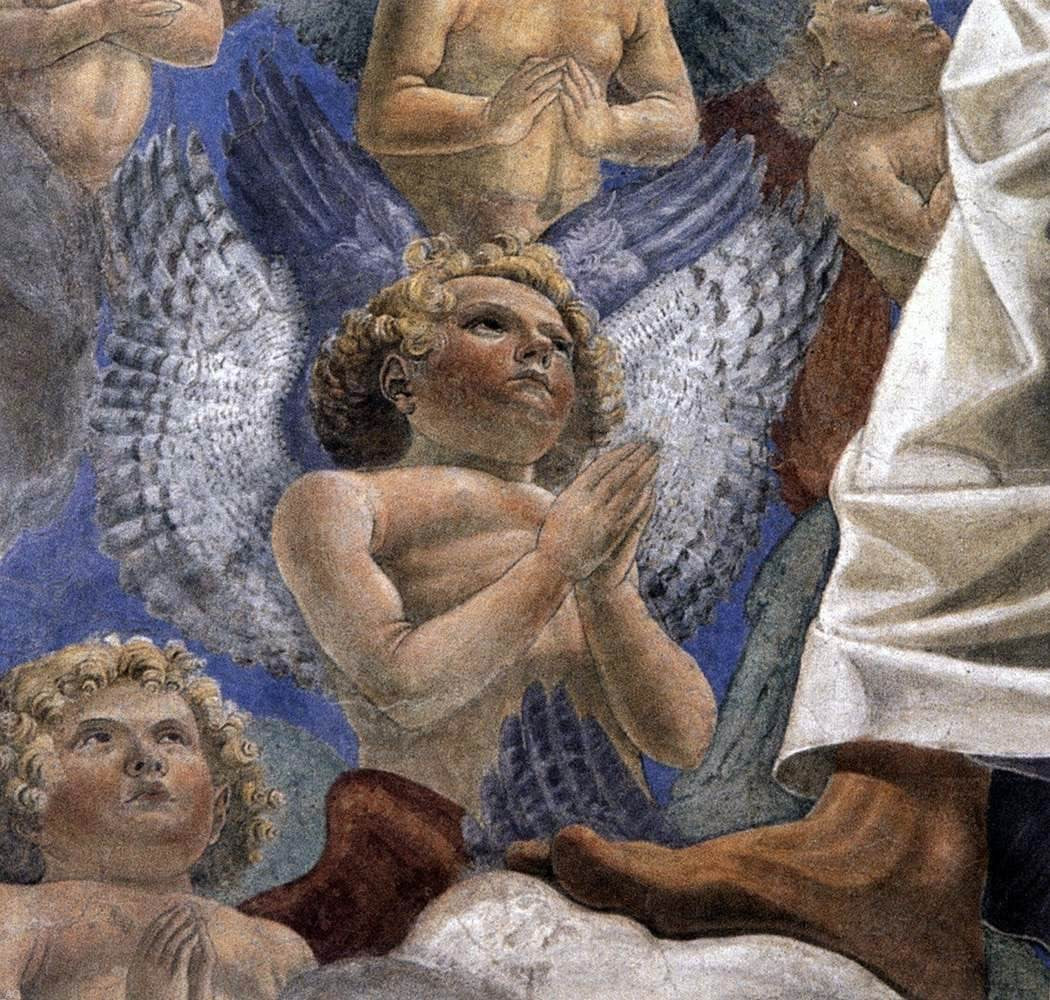  Melozzo Da Forli Triumphant Christ (detail) - Canvas Print