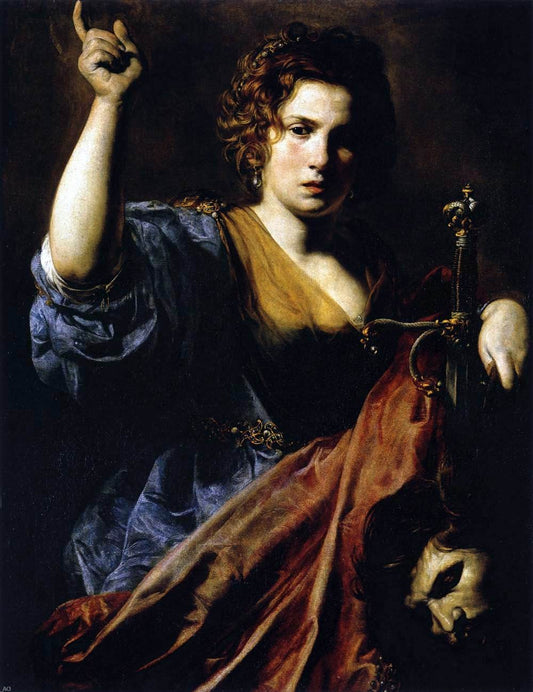  Valentin De boulogne Judith - Canvas Print