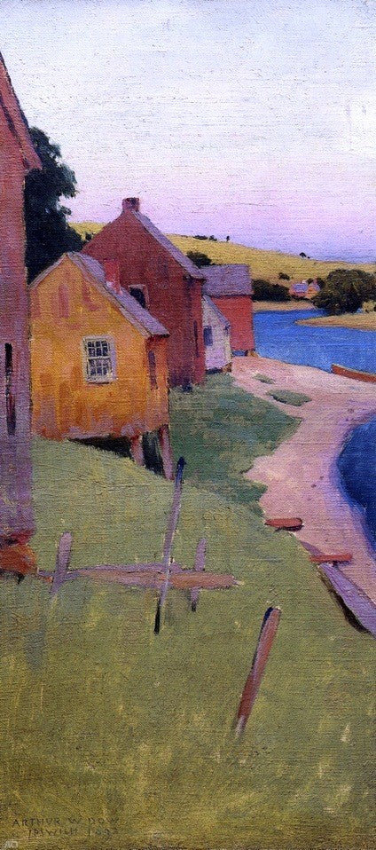  Arthur Wesley Dow Ipswich at Dusk - Canvas Print
