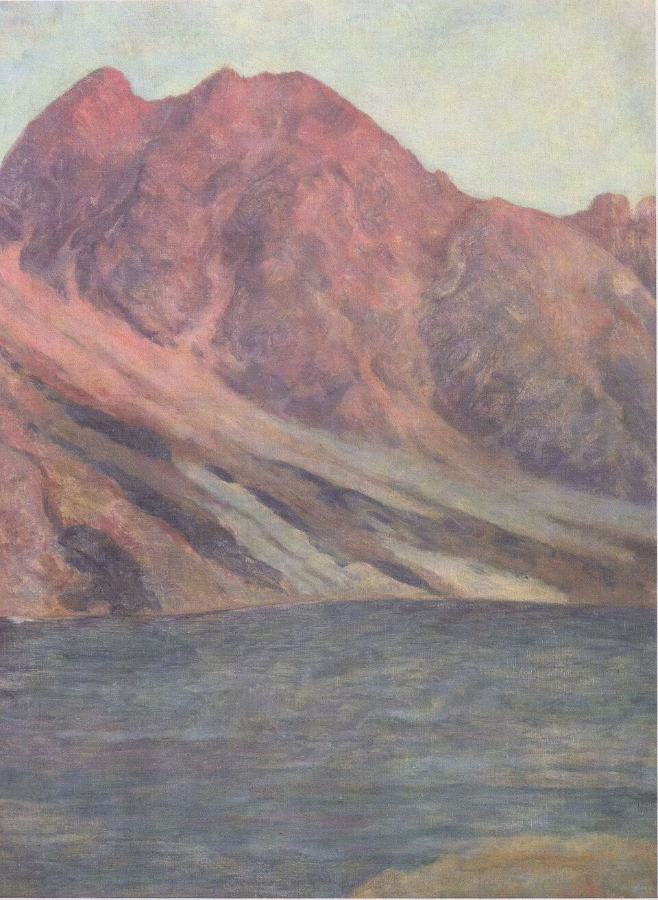 Stanislaw Ignacy Witkiewicz Black Lake - Canvas Print