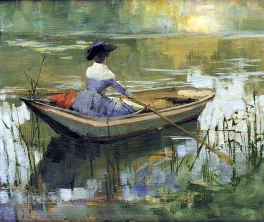 John Lavery A Summer Afternoon - Canvas Print