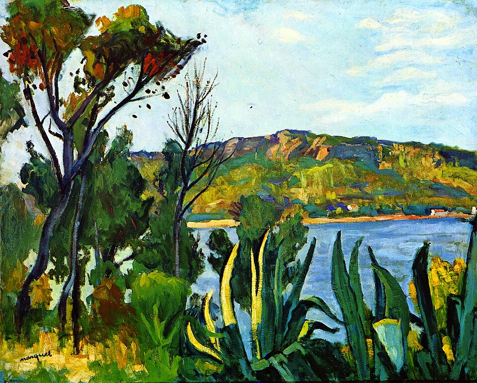Albert Marquet View of Agay - Canvas Print