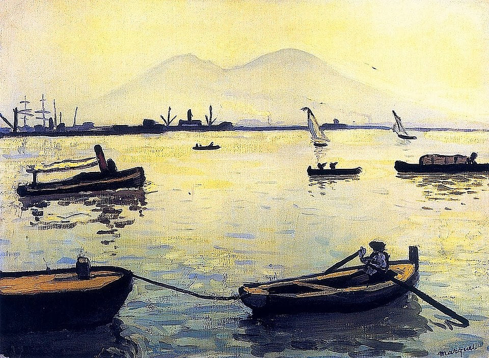 Albert Marquet Vesuvius - Canvas Print