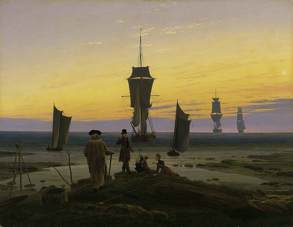 Caspar David Friedrich The Stages of Life - Canvas Print