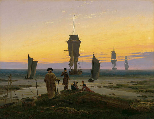 Caspar David Friedrich The Stages of Life - Canvas Print