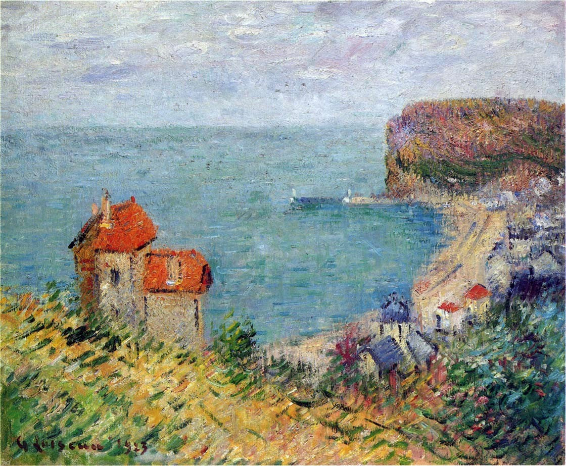  Gustave Loiseau Fecamp - Canvas Print