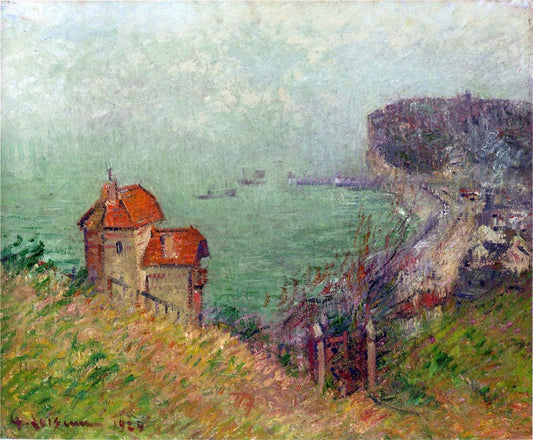  Gustave Loiseau Fecamp - Gray Weather - Canvas Print