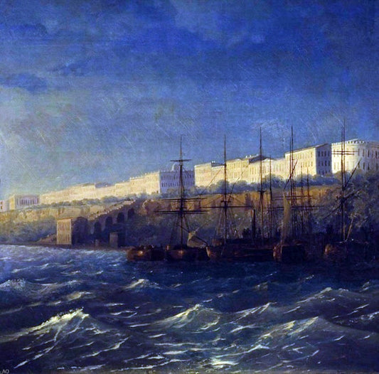  Ivan Constantinovich Aivazovsky Odessa - Canvas Print