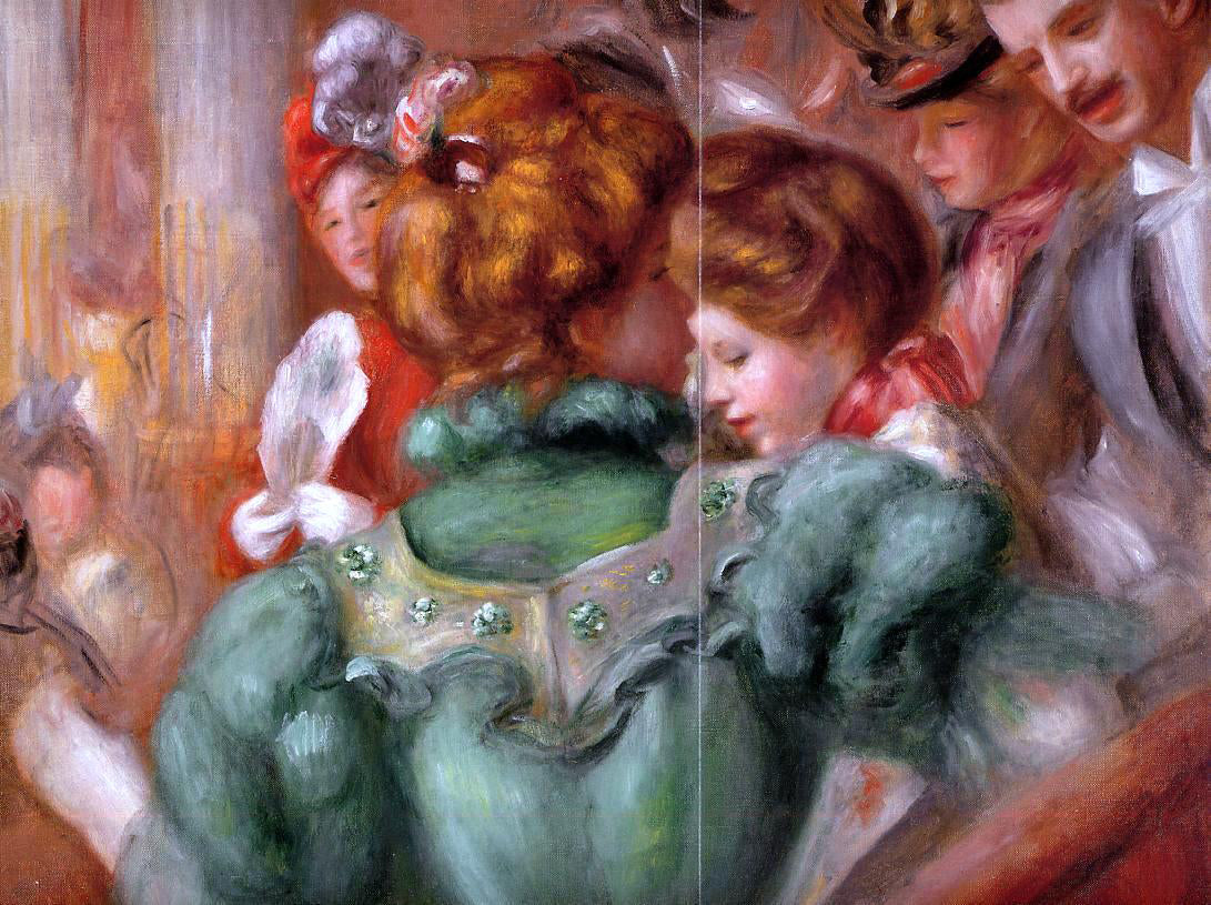  Pierre Auguste Renoir A Box in the Theater des Varietes - Canvas Print
