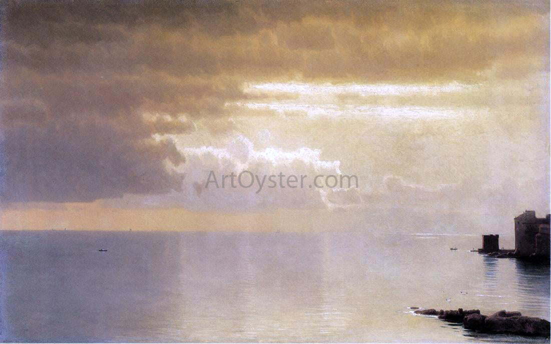  William Stanley Haseltine A Calm Sea, Mentone - Canvas Print