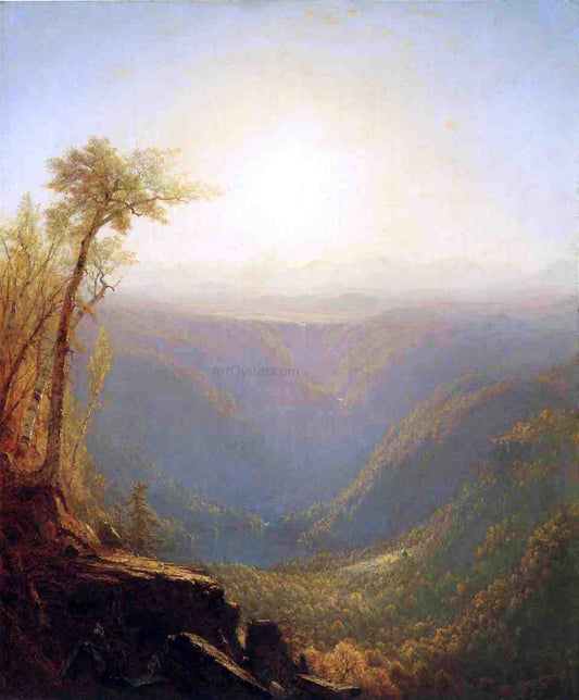  Sanford Robinson Gifford A Gorge in the Mountains (also known as Kauterskill Clove) - Canvas Print