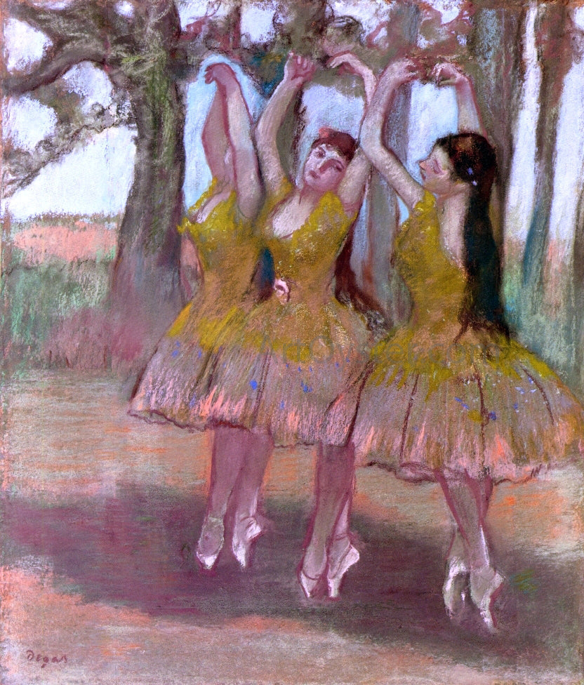  Edgar Degas A Grecian Dance - Canvas Print