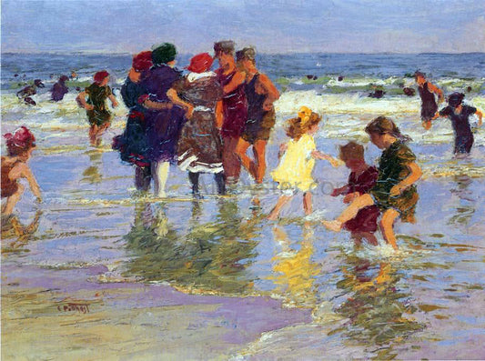  Edward Potthast A July Day - Canvas Print