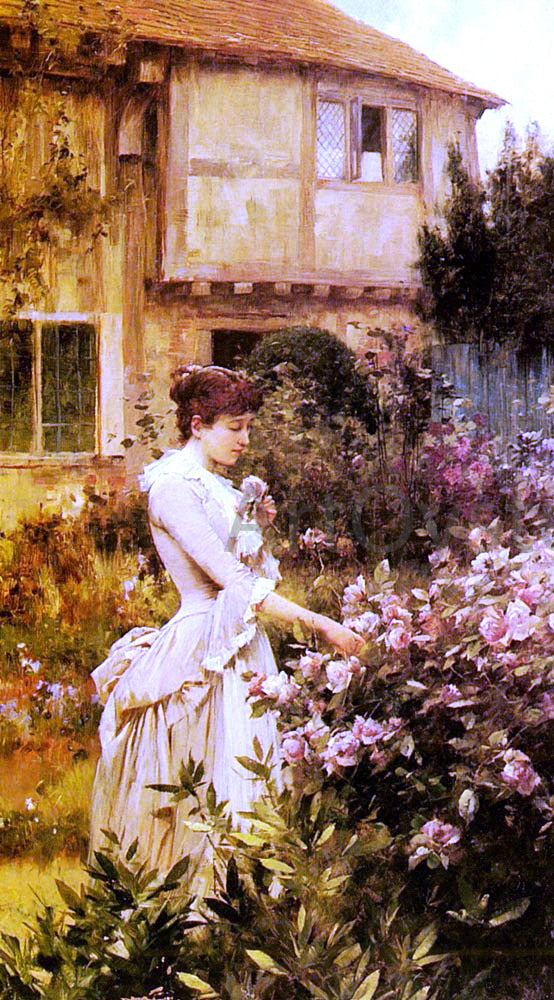  Alfred Glendening A Labour of Love - Canvas Print