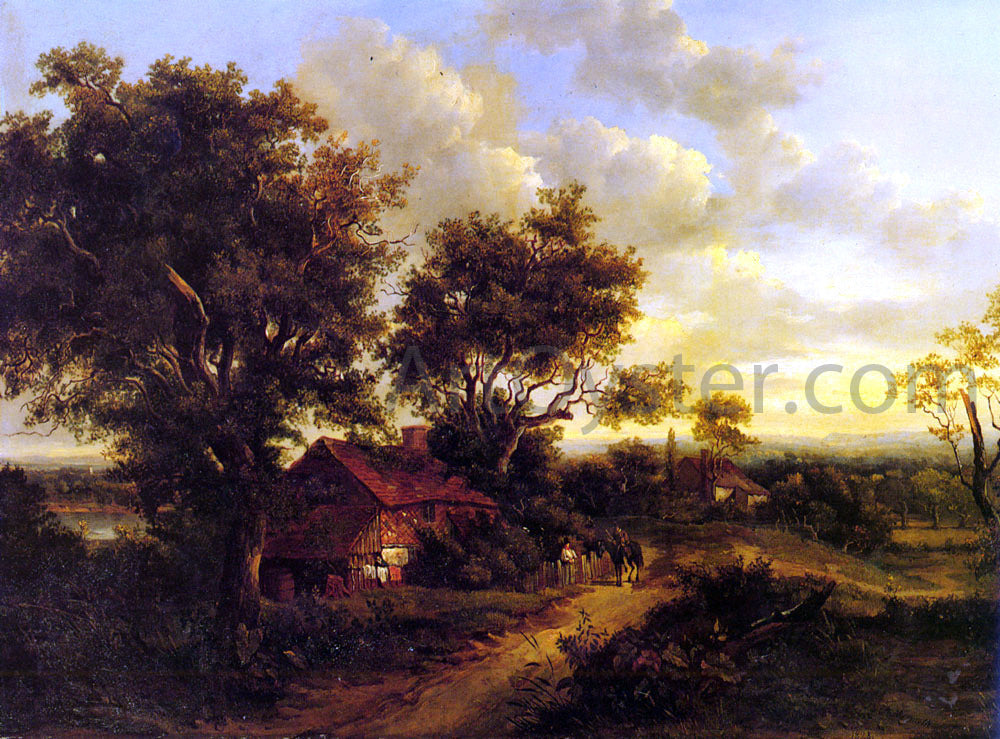  Patrick Nasmyth Landscape With A Cottage Near Dorking - Canvas Print