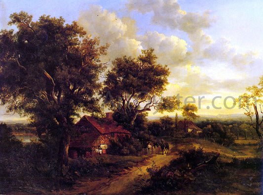  Patrick Nasmyth Landscape With A Cottage Near Dorking - Canvas Print