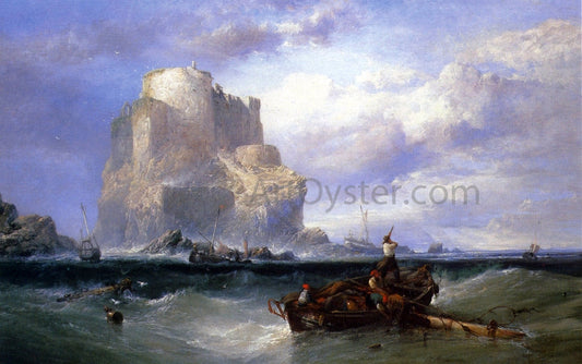  James Webb Mediterranean Port - Canvas Print
