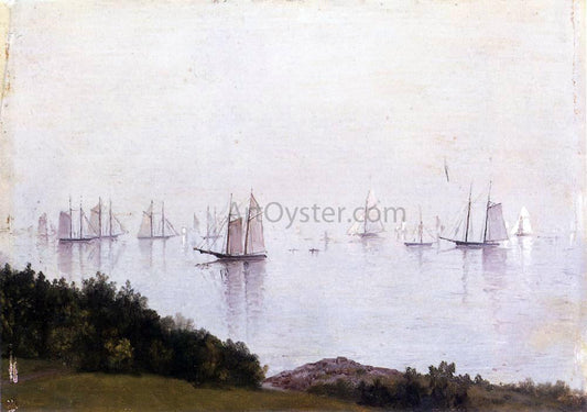  John Frederick Kensett A Newport Afternoon - Canvas Print