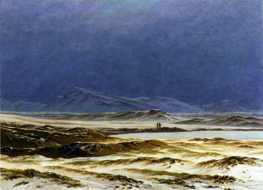  Anton Mauve Nordic Landscape, Spring (also known as spring) - Canvas Print