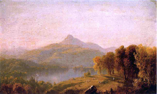  Sanford Robinson Gifford Sketch of Mount Chocorua - Canvas Print